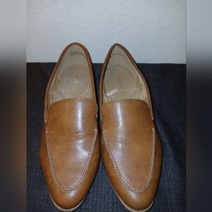 Aerosoles Women's Brown Leather Loafers.
